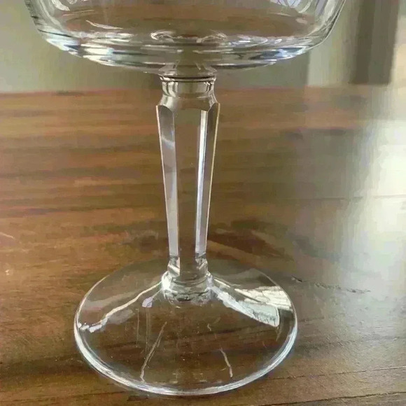 Lenox Crystal Glasses w/Platinum Trim (Solitaire) Champagne Coupe…Vintage - Picture 3 of 6